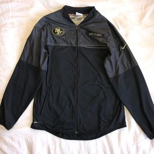 Men’s SF 49ers Nike Black Salute to Service Jacket